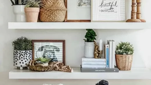 Decorate Shelves